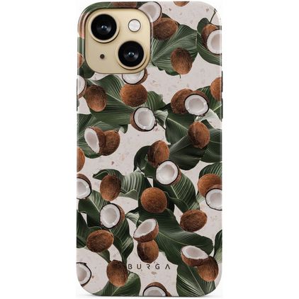 Burga Tough iPhone 13 Plastique rigide Coque arrière Antichoc - Coconut Crush