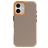 Mobigear Crystal Coque iPhone 16 Coque arrière Rigide - Orange