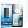 Mobigear Motorola Moto G62 Protection d'écran Film - Compatible Coque (Lot de 3)