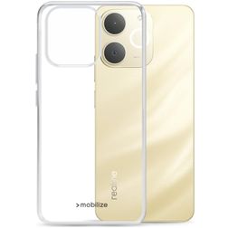 Mobilize Gelly Case Coque Transparente Realme Note 70T Coque arrière en TPU Souple - Transparent