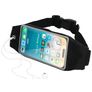 Mobiparts Comfort Fit Belt Brassard Téléphone iPhone 17 Pro Ceinture Coque de Sport en Neoprène - Noir