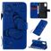 Mobigear Butterfly Housse Samsung Galaxy A41 Etui Porte-Monnaie - Bleu