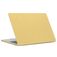 Mobigear Sparkling Cream MacBook Pro 13 pouces (2016-2023) Coque rigide pour MacBook - Jaune - Modèle A1706 / A1708 / A1989 / A2159 / A2289 / A2251 / A2338