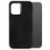 Mobilize Premium Coque iPhone 15 Pro Max MagSafe Coque arrière en Cuir Véritable - Noir