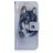 Mobigear Design Housse Huawei P40 Pro Etui Porte-Monnaie - Loup