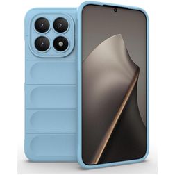 Mobigear Bumpy Coque Xiaomi 15T Coque arrière en TPU Souple - Bleu