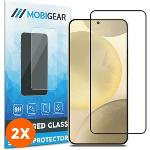 Mobigear Premium Samsung Galaxy S25 Verre trempé Protection d'écran - Compatible Coque (Lot de 2)