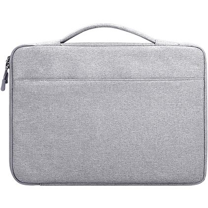 Mobigear Oxford Sacoche Ordinateur portable 13 - 14 Pouces Sacoche ordinateur + Poignée - Gris