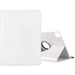 Mobigear DuoStand Coque iPad Pro 12.9 Pouces (2020) Etui Rotatif - Blanc