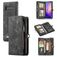 Caseme 008 Housse Samsung Galaxy S10 Etui avec Coque Détachable Porte-Monnaie - Noir