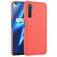 Mobigear Croco Coque Realme X50 Pro Coque arrière Rigide - Rouge