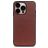 Mobigear Excellent Coque iPhone 14 Pro Max Coque arrière Rigide - Marron