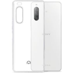 Mobilize Gelly Coque Transparente Sony Xperia 10 II Coque arrière en TPU Souple - Transparent