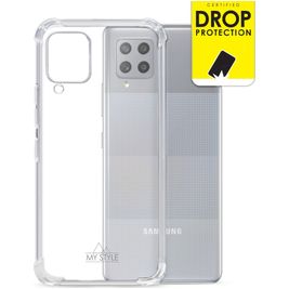 My Style Protective Flex Coque Transparente Samsung Galaxy A42 Coque arrière en TPU Souple Anti-Chocs - Transparent