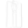 Otterbox React Coque Transparente Samsung Galaxy S25 Ultra Coque arrière Rigide Anti-Chocs - Transparent
