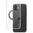 CARE by PanzerGlass Feature Case Coque iPhone 16 Plus MagSafe Coque arrière Rigide - Transparent / Noir