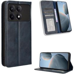 Mobigear Sensation Housse POCO X6 Pro Etui Porte-Monnaie - Bleu