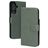 Mobiparts Classic Wallet Housse Samsung Galaxy A36 MagSafe Etui - Stone Green