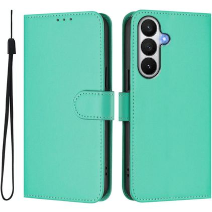 Mobigear Urban Wallet Housse Samsung Galaxy S26 Etui Porte-Monnaie - Vert
