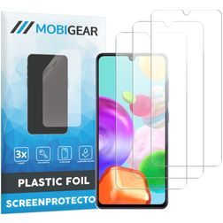 Mobigear Samsung Galaxy A41 Protection d'écran Film - Compatible coque (Lot de 3)