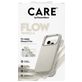 CARE by PanzerGlass Feature FLOW Coque iPhone 17 Pro MagSafe Coque arrière en Silicone Anti-Chocs - Vanilla