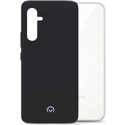 Mobilize Rubber Gelly Coque Samsung Galaxy A54 Coque arrière en TPU Souple - Matt Black