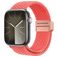 Dux Ducis Mixture Pro Bracelet Nylon pour Apple Watch Fermeture magnétique - 49/46/45/44 mm - Rouge