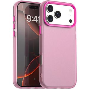 Mobigear Crystal Coque iPhone 18 Pro Max Coque arrière Rigide - Rouge