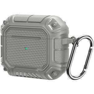 Mobigear Armor Coque Apple AirPods 3 Coque en Silicone Souple - Gris