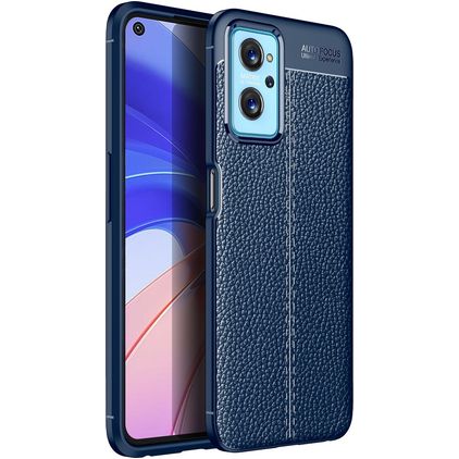 Mobigear Luxury Coque OPPO A76 Coque arrière en TPU Souple - Bleu