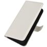 Mobigear Classic Housse LG V60 ThinQ Etui Porte-Monnaie - Blanc
