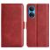 Mobigear Slim Magnet Housse HONOR X7 Etui Porte-Monnaie - Rouge