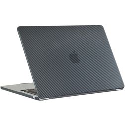 Mobigear Carbon MacBook Pro 13 Pouces (2016-2023) Coque - Noir - Model A1706 / A1708 / A1989 / A2159 / A2289 / A2251 / A2338