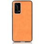 Mobigear Stitch Coque Huawei P40 Pro Plus Coque arrière - Orange