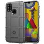 Mobigear Rugged Shield Coque Xiaomi Redmi 9C Coque arrière en TPU Souple Anti-Chocs - Gris