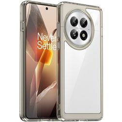 Mobigear Crystal OnePlus 13 Plastique rigide Coque arrière - Gris