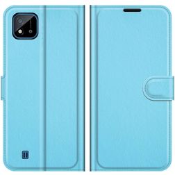 Mobigear Classic Housse Realme C11 (2020) Etui Porte-Monnaie - Bleu