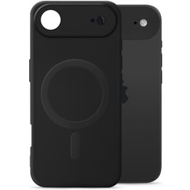 My Style Protective Flex Coque iPhone Air MagSafe Coque arrière en TPU Souple - Noir