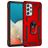 Mobigear Armor Ring Coque Samsung Galaxy A53 Coque arrière Rigide Anti-Chocs avec Anneau-Support - Rouge