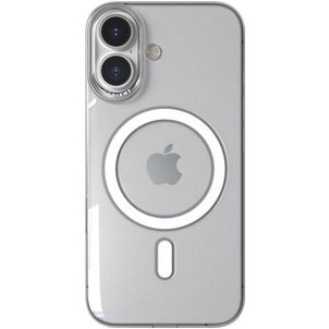 Nudient Thin Precise Coque Transparente iPhone 16 MagSafe Coque arrière Rigide - Transparent