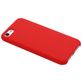 Mobigear Rubber Touch Coque iPhone SE (2022) Coque arrière en Silicone - Rouge