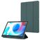 Mobigear Tri-Fold Gel Coque Samsung Galaxy Tab A9 Plus (2023) Etui en TPU,Similicuir + Porte-crayon - Vert