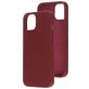 Mobiparts Coque iPhone 14 Coque arrière en Silicone - Plum Red