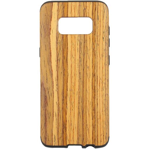 Mobigear Nature Coque Samsung Galaxy S8 Coque arrière en TPU Souple - Teak