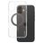 CARE by PanzerGlass Feature Case Coque iPhone 16 Plus MagSafe Coque arrière Rigide - Transparent / Noir
