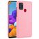 Mobigear Croco Coque Samsung Galaxy A21s Coque arrière - Rose