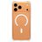 CARE by PanzerGlass Fashionable Coque Transparente iPhone 17 Pro Max MagSafe Coque arrière en Silicone - Transparent
