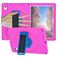 Mobigear Ruggedized Coque iPad 10 (2022) Coque arrière en EVA + Support Amovible - Rose