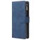 Mobigear Zipper Housse Samsung Galaxy A71 Etui Porte-Monnaie - Bleu