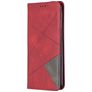 Mobigear Rhombus Slim Housse Xiaomi Redmi 9 Etui - Rouge